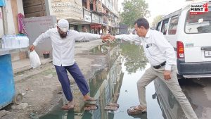 Bharuch overflowing sewage