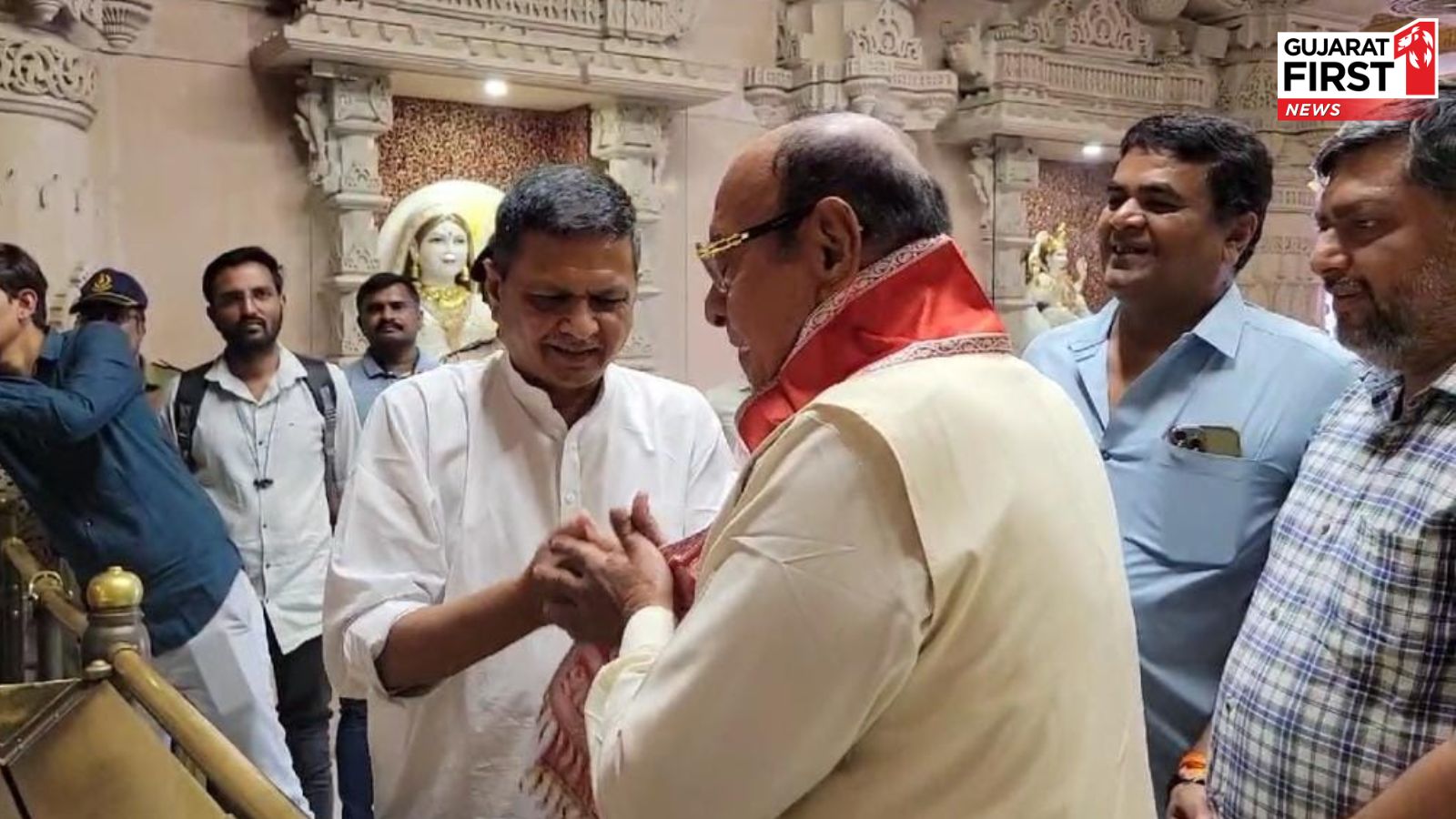 Shankarsinh Vaghela With Naresh Patel