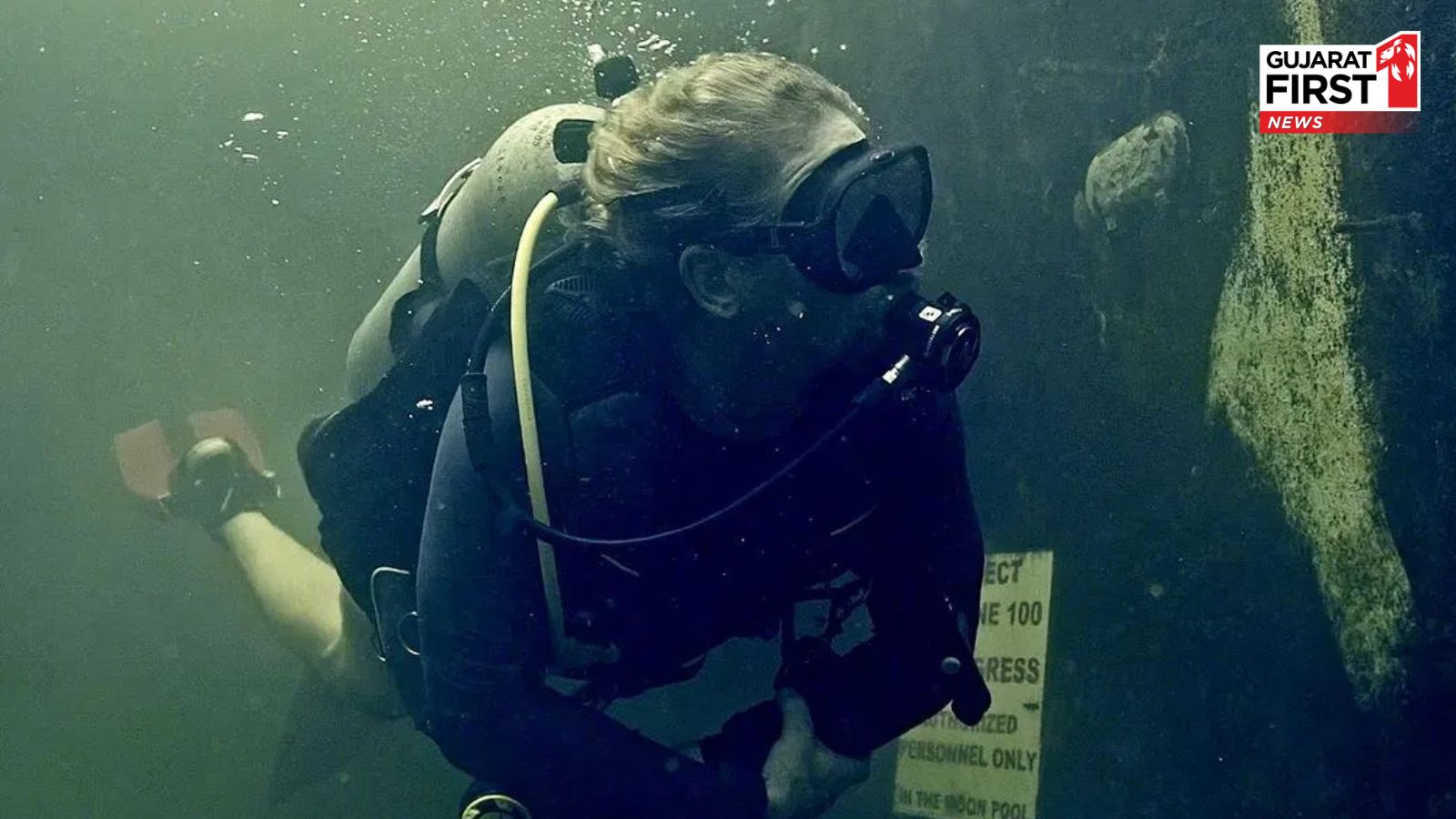 Underwater Record in Atlantic Ocean