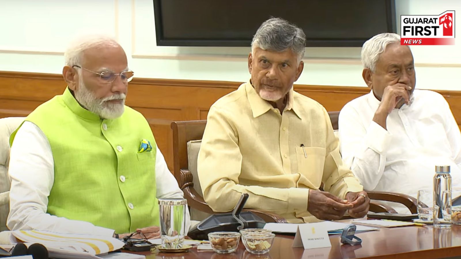 NDA leaders met President Draupadi Murmu and claimed to form the government for the third time