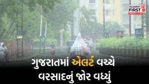 Red alert for rain till 1 pm in 11 districts in Gujarat