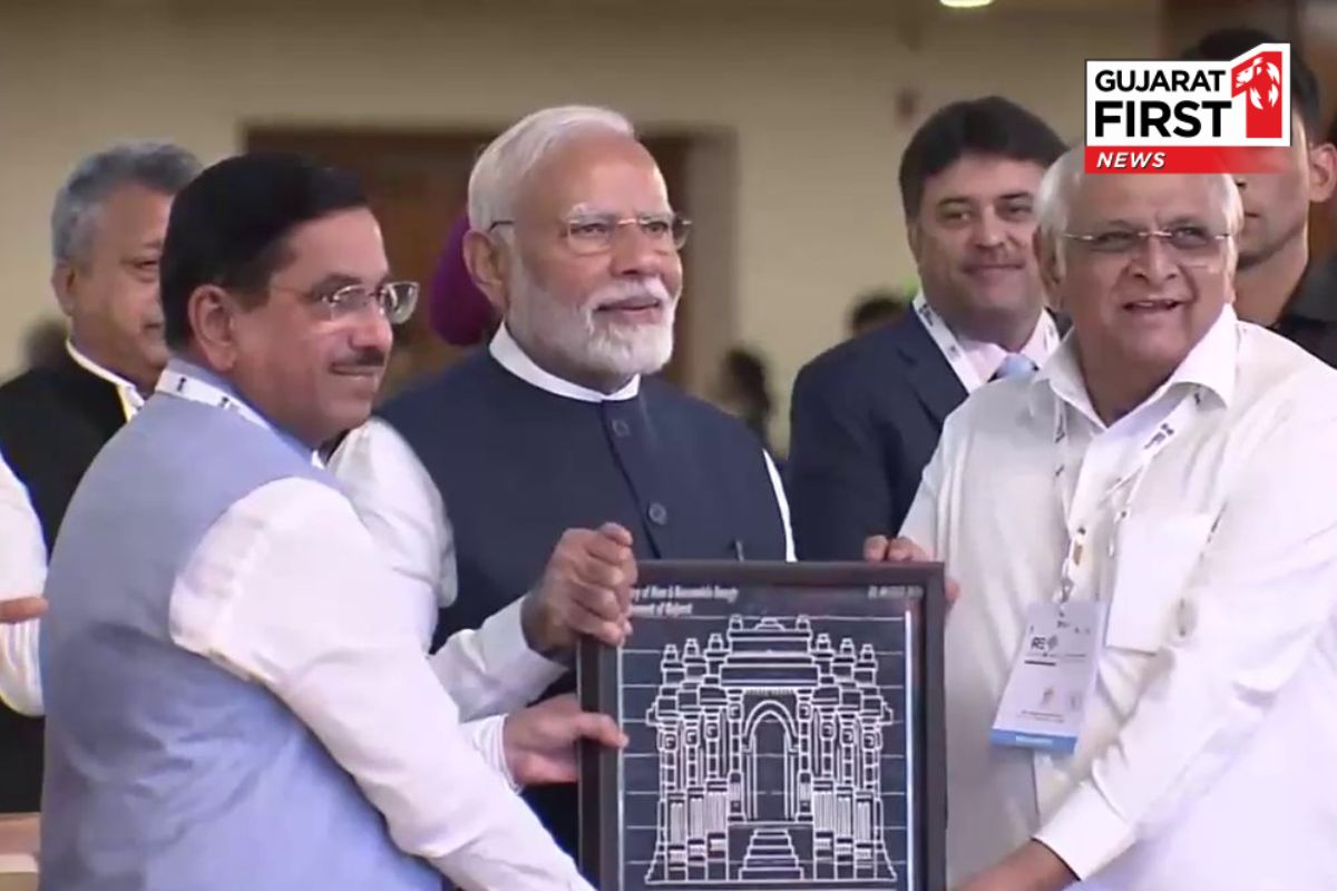 PM Modi Attends 4th Global Renewable Energy Investors Meet & Expo, See These Photos